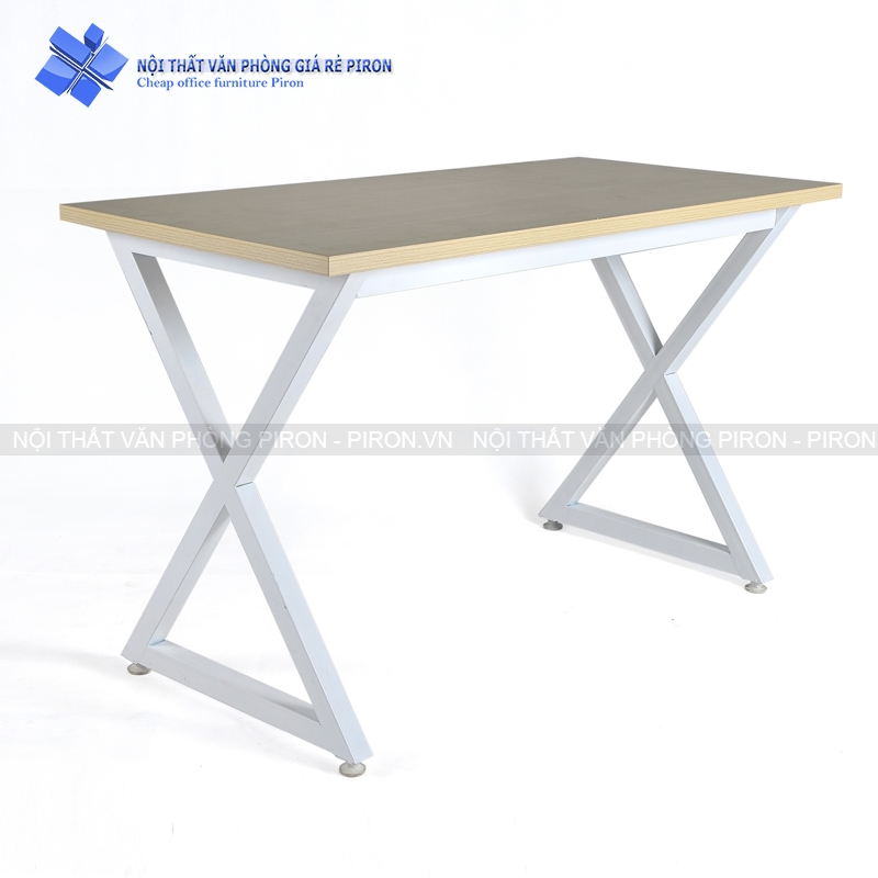 Bàn nhân viên chân sắt chữ X 1.2m BS5-1